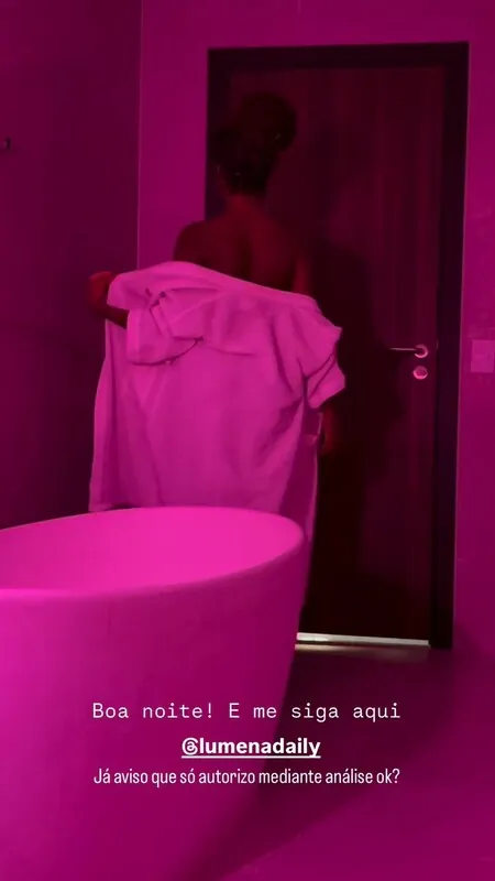 Lumena Aleluia (ex-BBB) camshow