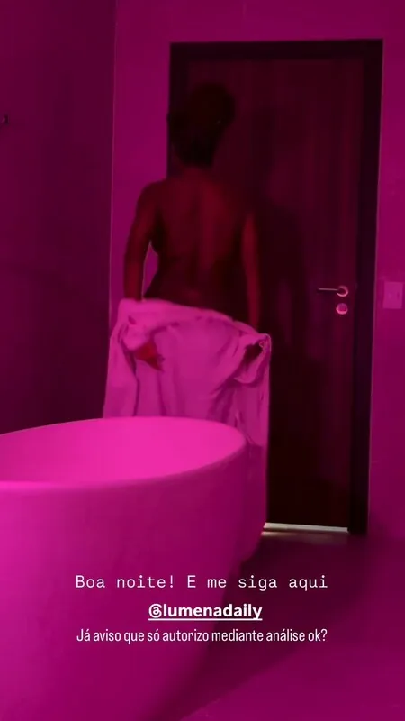 Lumena Aleluia (ex-BBB) camshow
